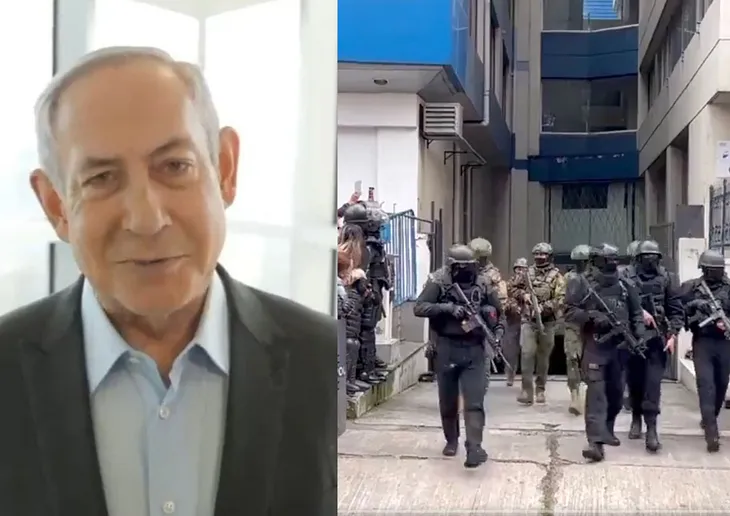 Israel gave Ecuador the confidence to invade Mexico’s Embassy and beat up the Ambassador.