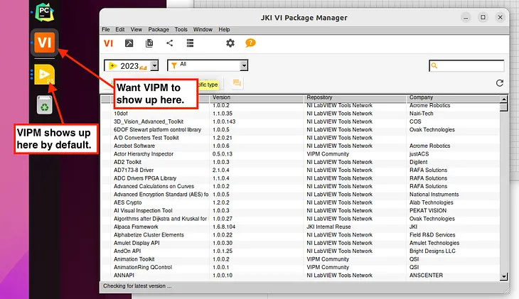 TIL: Disable the “Fast File Format” setting on LabVIEW for Linux builds in order for app icons to…