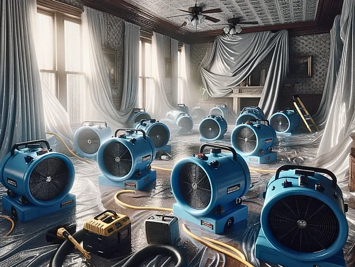 The Role of Air Movers in Water Damage Restoration