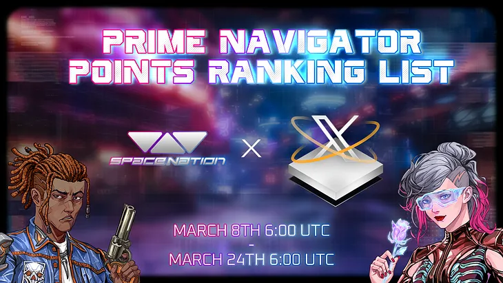 Revealed Prime Navigator points ranking list rules