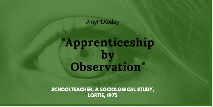 “Apprenticeship by Observation” and the Role of Reflection