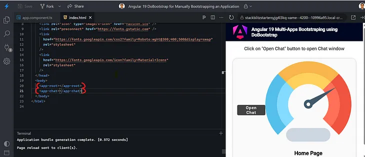 Angular 19 Manual Bootstrapping & Destroy a Module