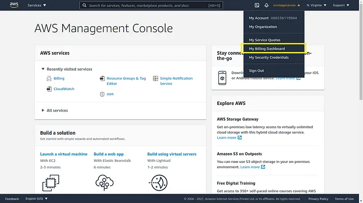 How to set Billing Alarm in AWS?