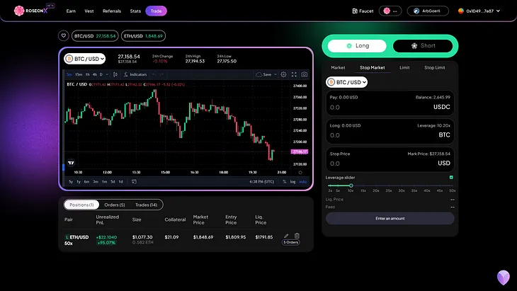 Launch on testnet: RoseonX Beta