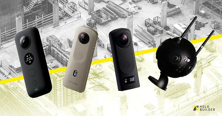 Top 4 recommended 360° Cameras for Construction Documentation