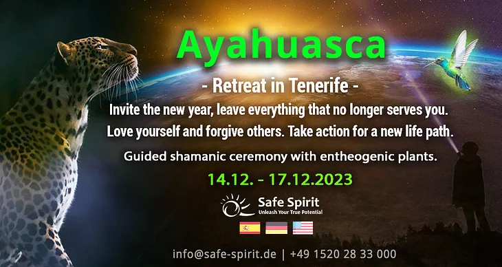 Awakening Retreats with Ayahuasca in Tenerife, Spain