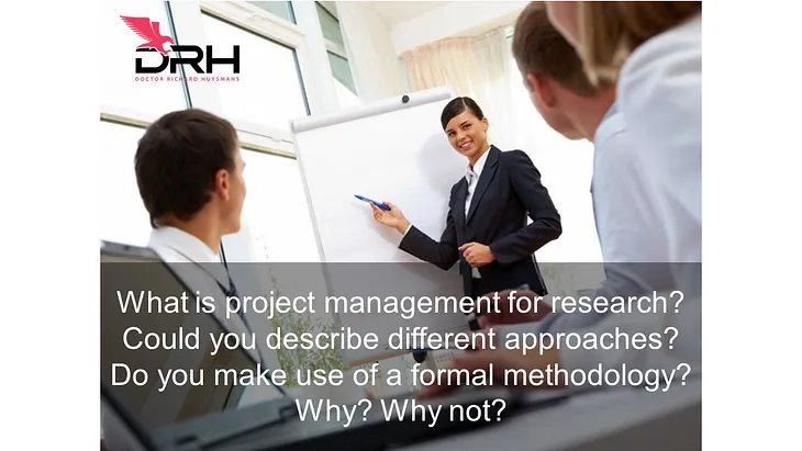 Project Management for Research