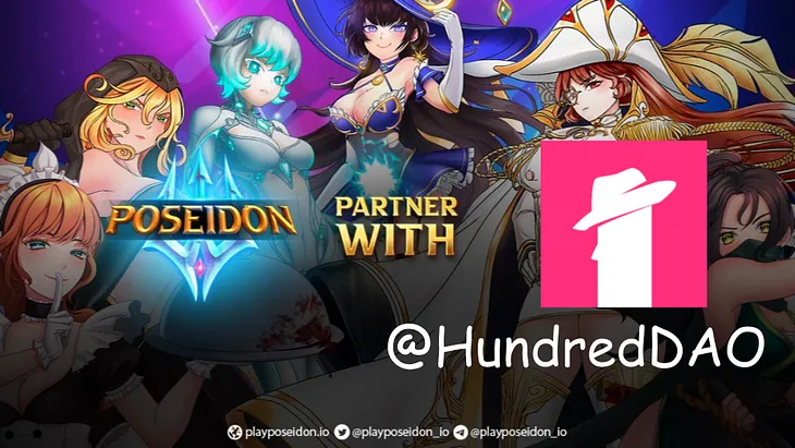 PlayPoseidon — HundredDAO Partnership Announcement