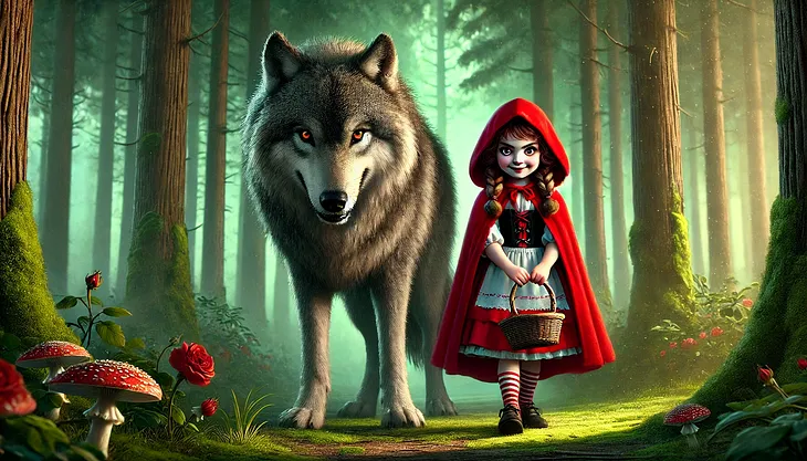 The Timid Wolf and the Sassy Hood