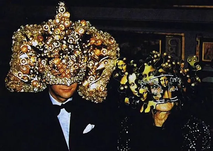 The Illuminati party of 1972 organized by Baroness Marie-Hélène de Rothschild and her husband Guy…