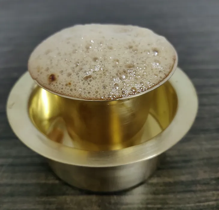 Funny thing about Kaapi