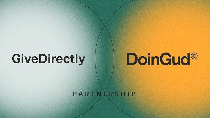 DoinGud is teaming up with GiveDirectly to give the world’s people autonomy through direct…