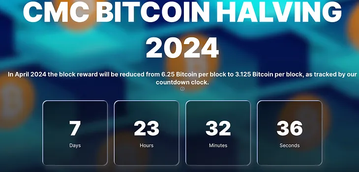 The 2024 Bitcoin Halving:A Small-Time Crypto Enthusiast’s Perspective
