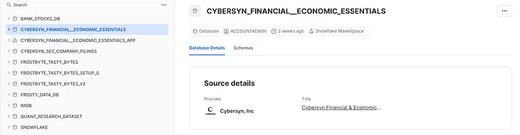 Snowflake for Macroeconomic Data Science Part I: Cybersyn + Snowpark