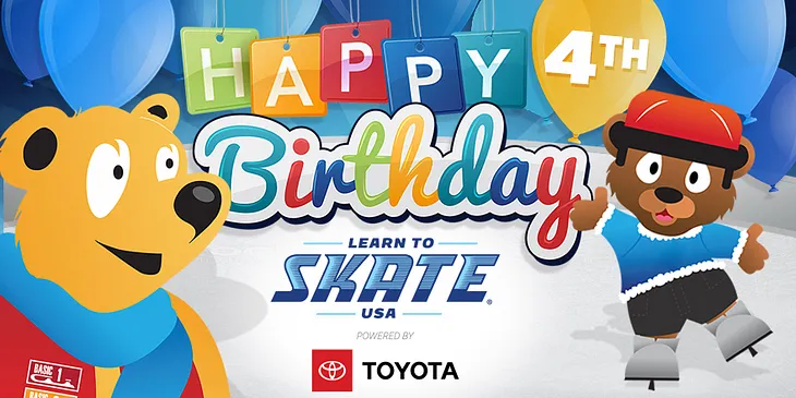 Celebrate 4 Years of Learn to Skate USA with Us!