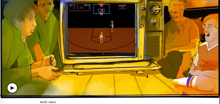 How Dr. J. and Larry Bird Helped Build a Video Game Empire