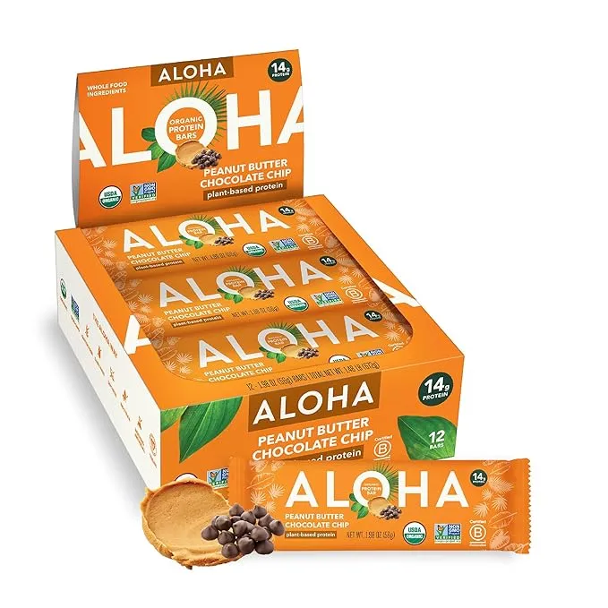 ALOHA Organic Plant-Based Protein Bars: A Guilt-Free Indulgence