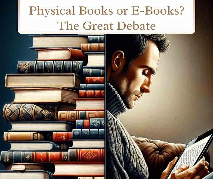 Physical Books or E-Books? The Great Debate