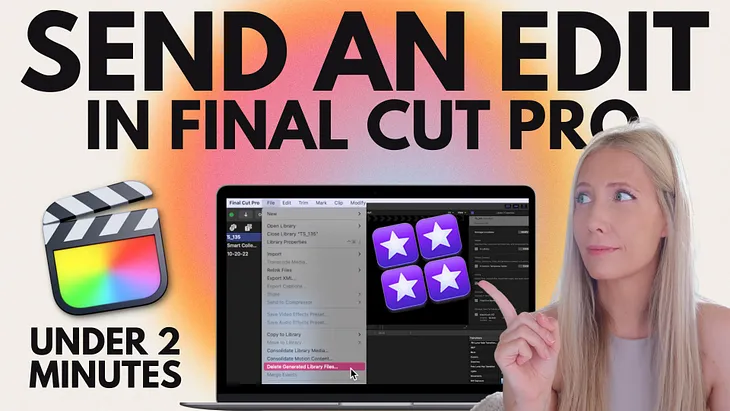 How to Easily Share Your Final Cut Pro Edits with Other Mac Users