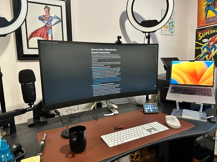 How an Ultra-Wide Monitor Boosts Productivity