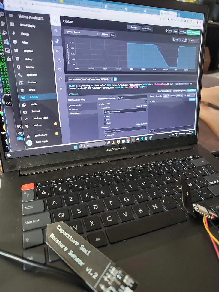 Building a wireless plant soil moisture monitoring system using ESP-IDF and ESP32-C3