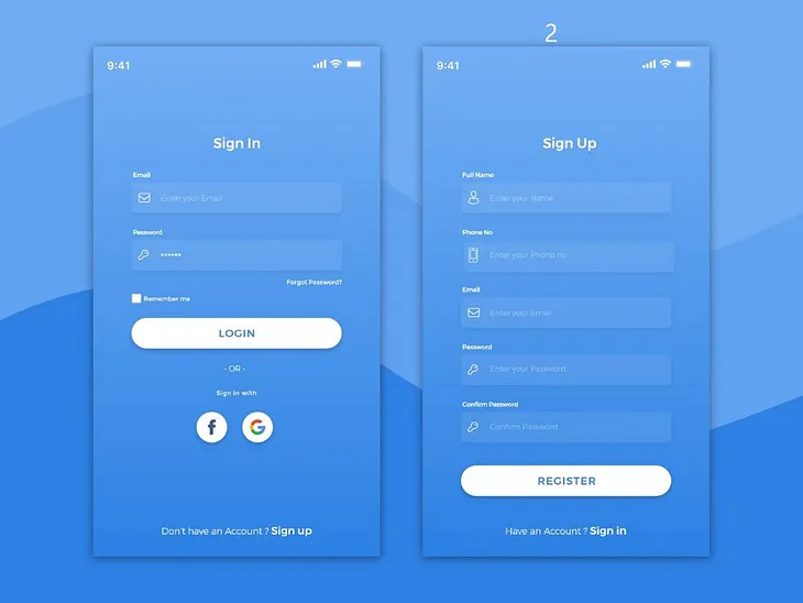 Login UI