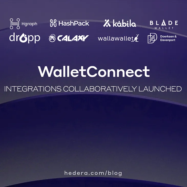 Wallets on Hedera Collaborate to Launch WalletConnect Integrations
