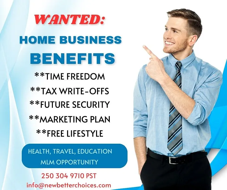 WANTED: Exclusive Home Business Benefits via MLM Network Marketing