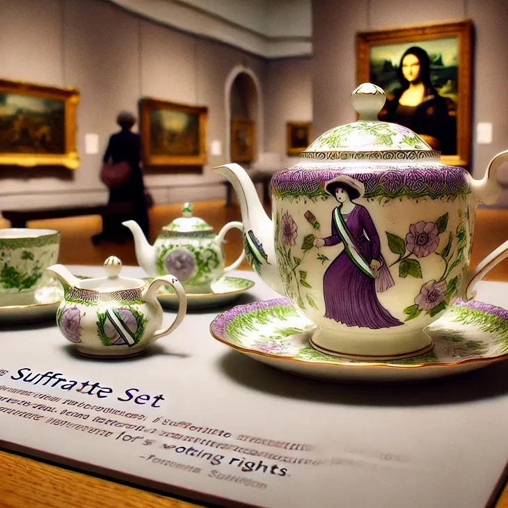 Sylvia Pankhurst’s Legacy Through the Suffragette Tea Set