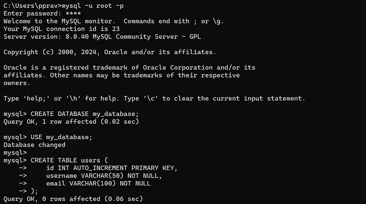 How to Backup and Restore a MySQL Database