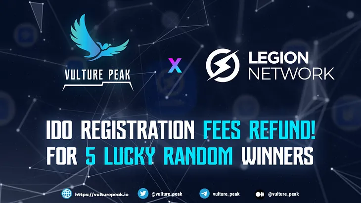 Refund of Registration Fee for Five Lucky Winners