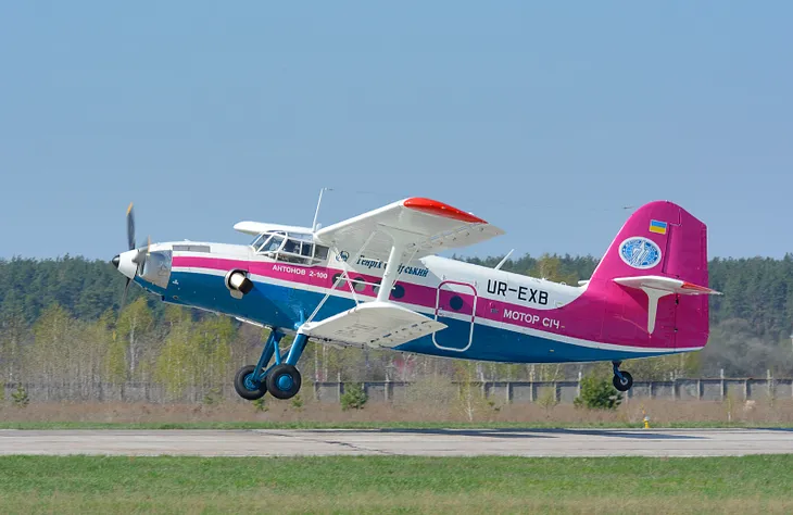 ANTONOV-2–100 lifts record weight at test flight at company’s base in Kyiv