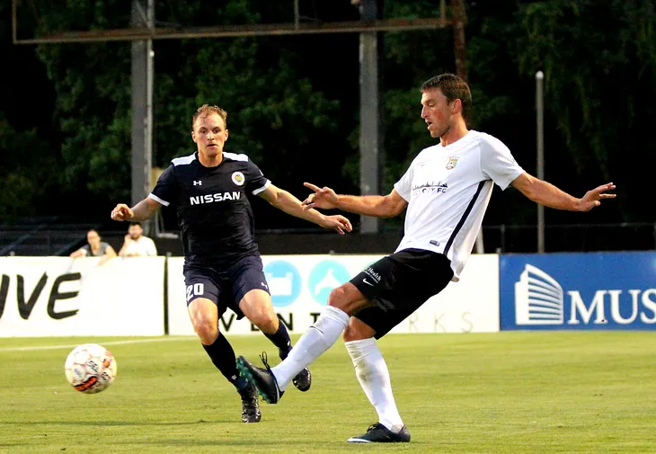 Finishing with just 10 men, Battery secure a draw against Nashville SC, 1–1