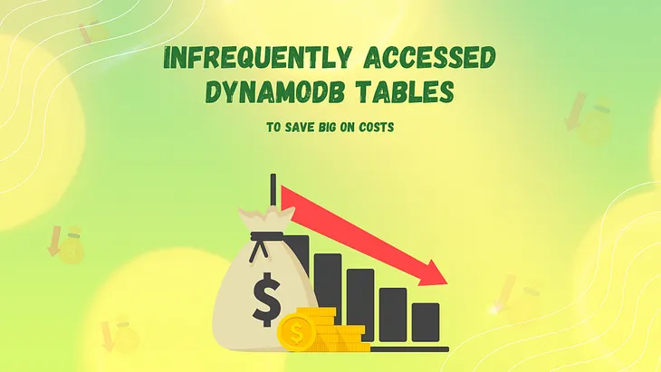 Use Infrequently Accessed DynamoDB Tables To Save Big On Costs