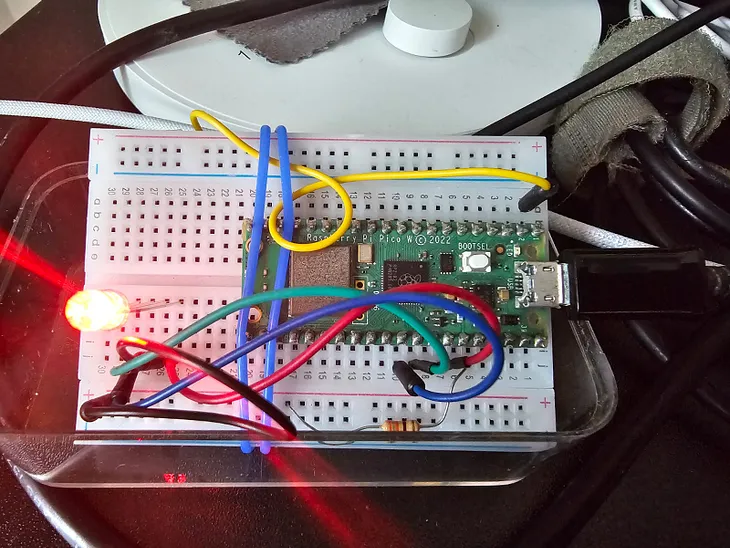 Raspberry Pico Capacitive Sensor