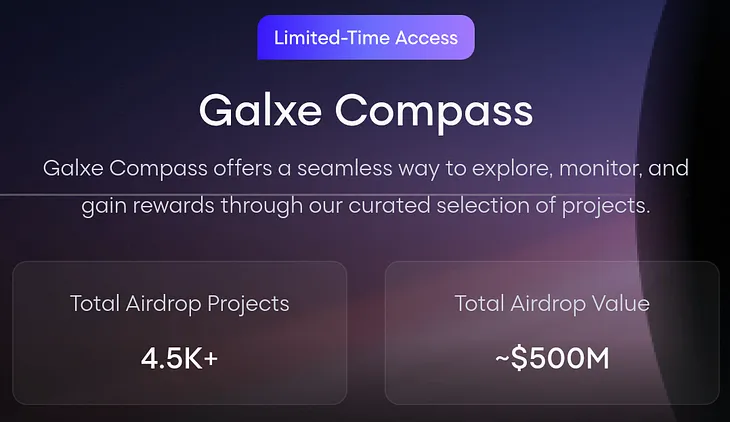 Discover Your Next Big Opportunity in Web3 with Galxe : Airdrops You Can’t Miss