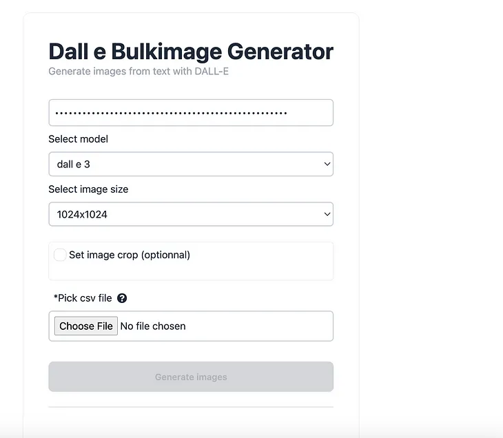 How to Use DALL·E 3 Bulk Image Generator in 2024