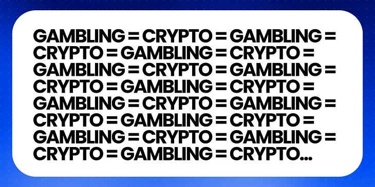 The love story between gambling and crypto