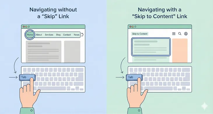 The overlooked accessibility feature: Why “skip to content” links matter