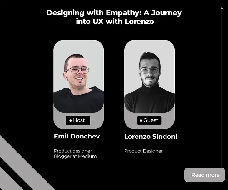 Designing with Empathy: A Journey into UX with Lorenzo