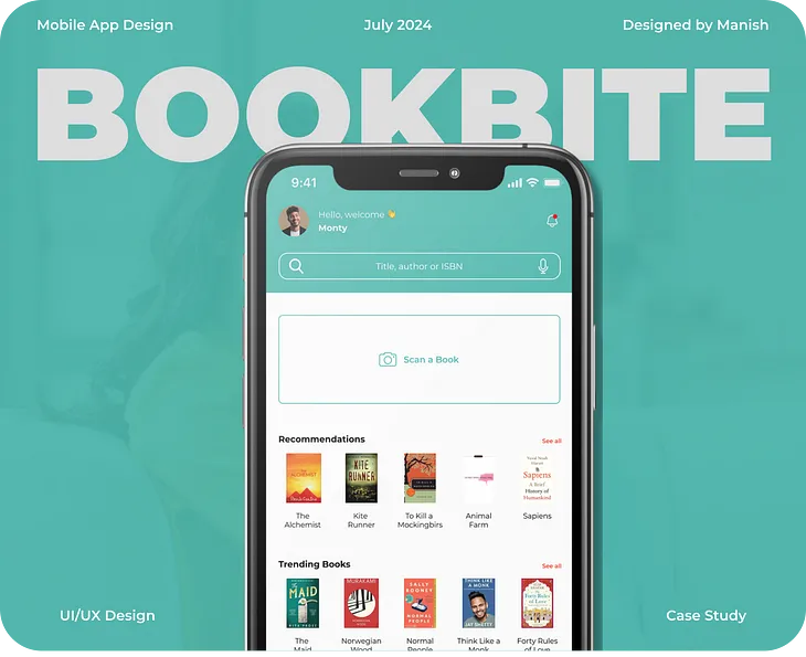 Creating BookBite: A UX Case Study