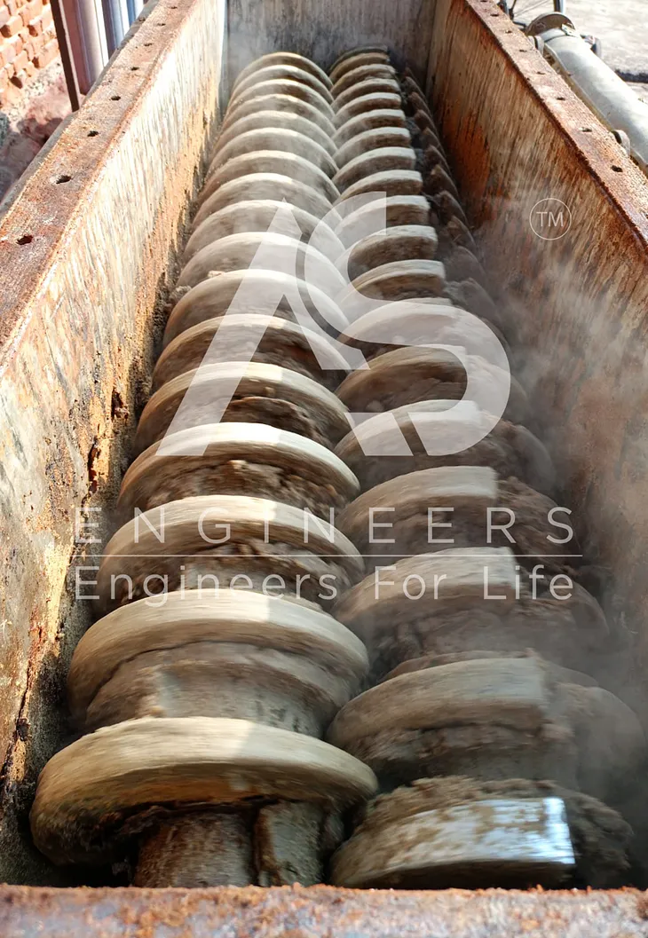 Paddle Dryer for Sludge Drying