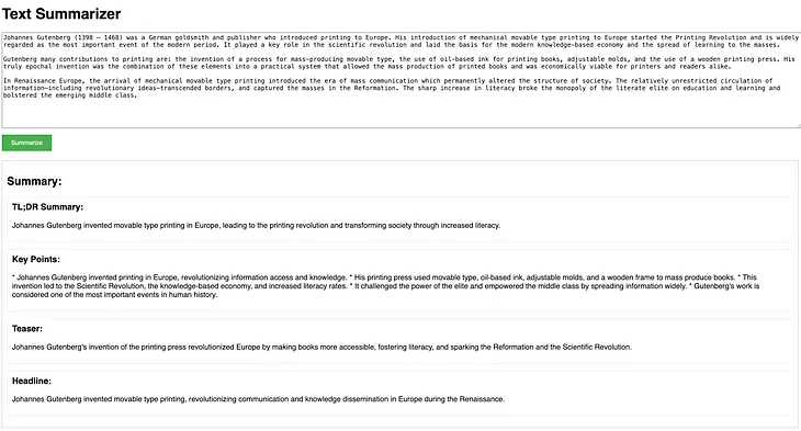 Chrome Built-in AI Experiments: Exploring the Summarization API