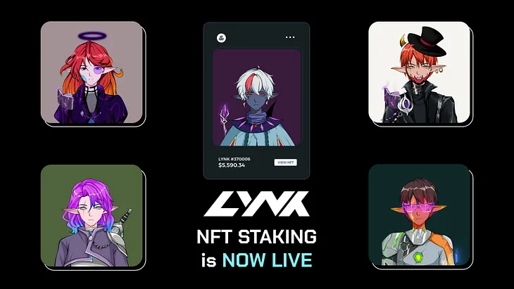 LYNK NFT Staking Now Live