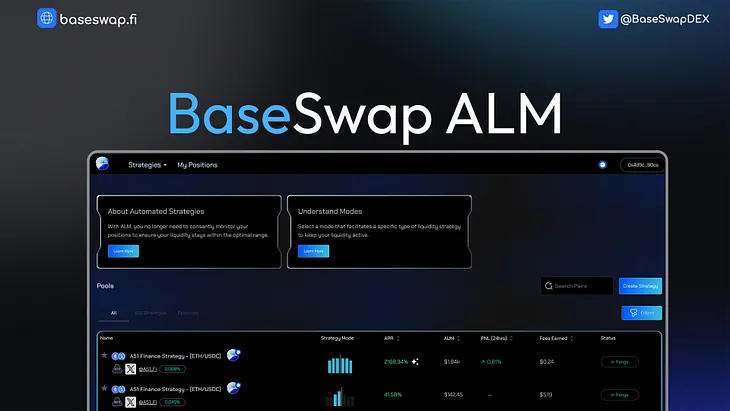 Introducing Automated Liquidity Management on BaseSwap!