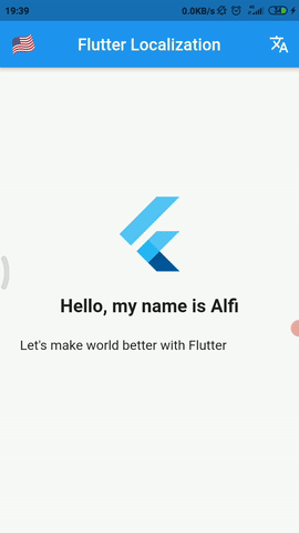 Make your Flutter app support multiple Languages (Localization) natively Part 1