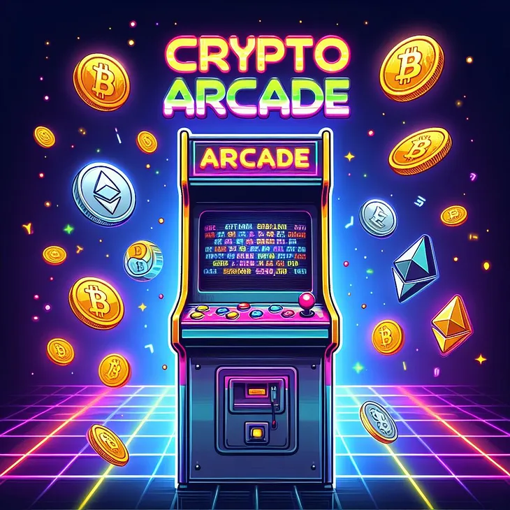 Enter the Crypto Arcade: Fun, Fortune, and QR Codes Galore! 🕹️💰
