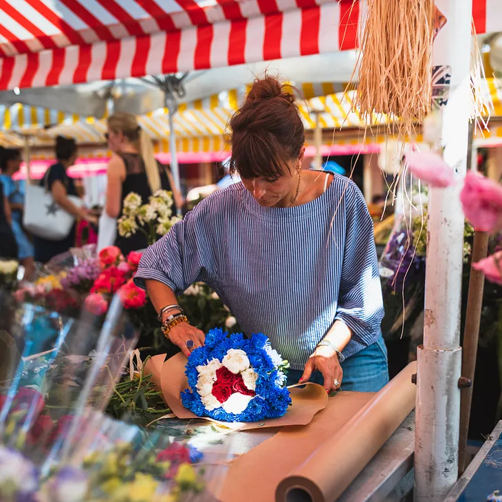 Matisse’s Flower Market