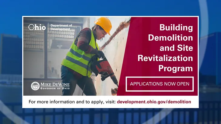 In an effort to combat blight, Governor Mike DeWine launches building demolition program