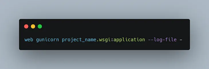 Deploying Django REST Framework with Gunicorn and a Procfile